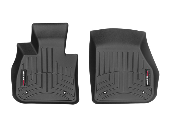 Weathertech 448811 FloorLiner Molded Floor Liners Black First Row BMW X1 16-22 / X2 18-23