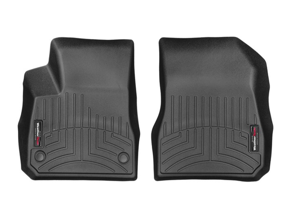 Weathertech 449031 FloorLiner Molded Floor Liners Black First Row Chevrolet Malibu 16-22