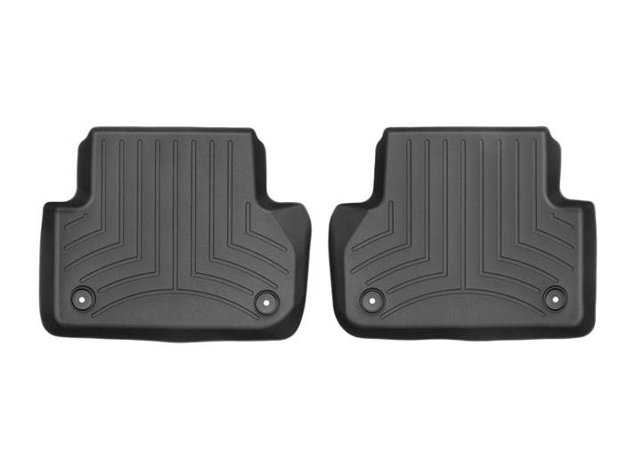 Weathertech 449072 FloorLiner Molded Floor Liners Black Second Row Audi S4 18-22