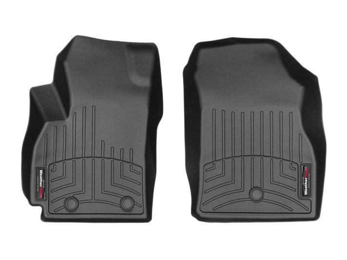 Weathertech 449511 FloorLiner Molded Floor Liners Black First Row Chevrolet Spark 16-22