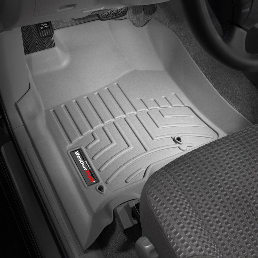 Weathertech 460111 FloorLiner Molded Floor Liners Grey First Row