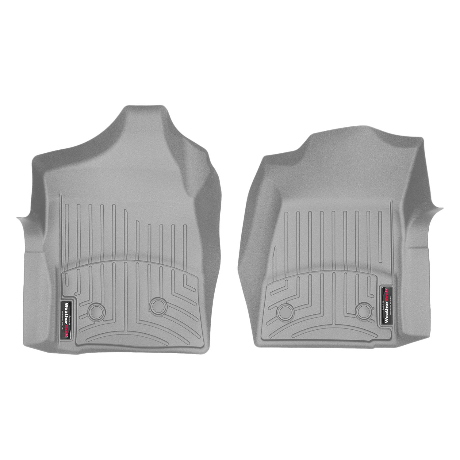 Weathertech 460281 FloorLiner Molded Floor Liners Grey First Row