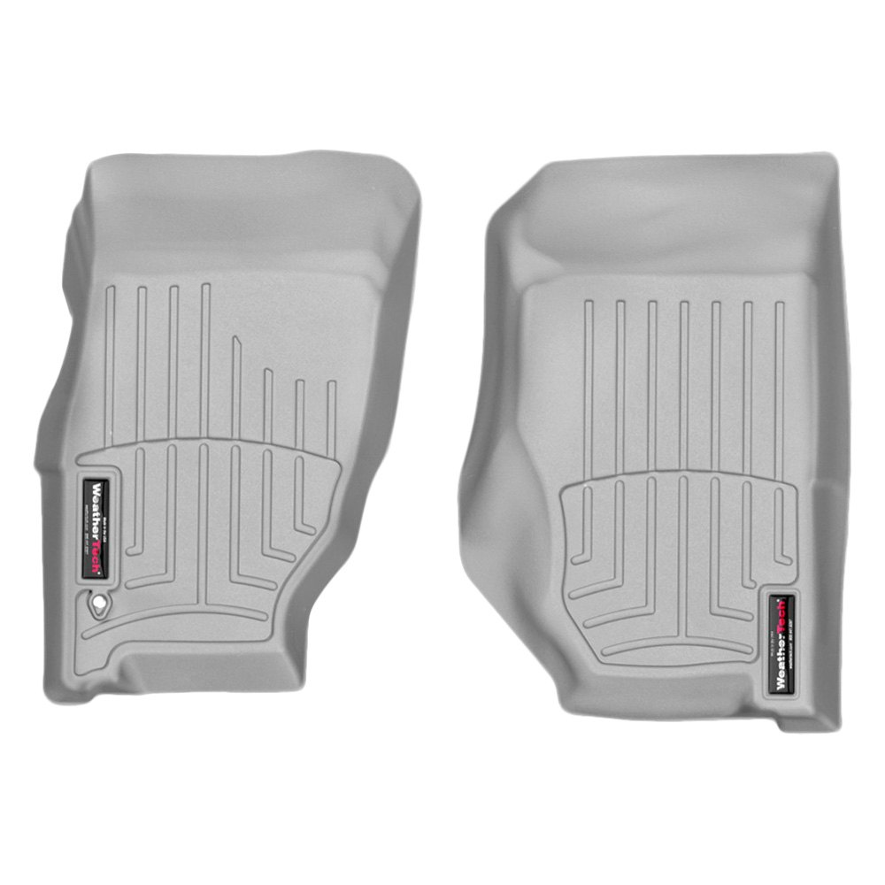 Weathertech 460321 FloorLiner Molded Floor Liners Grey First Row