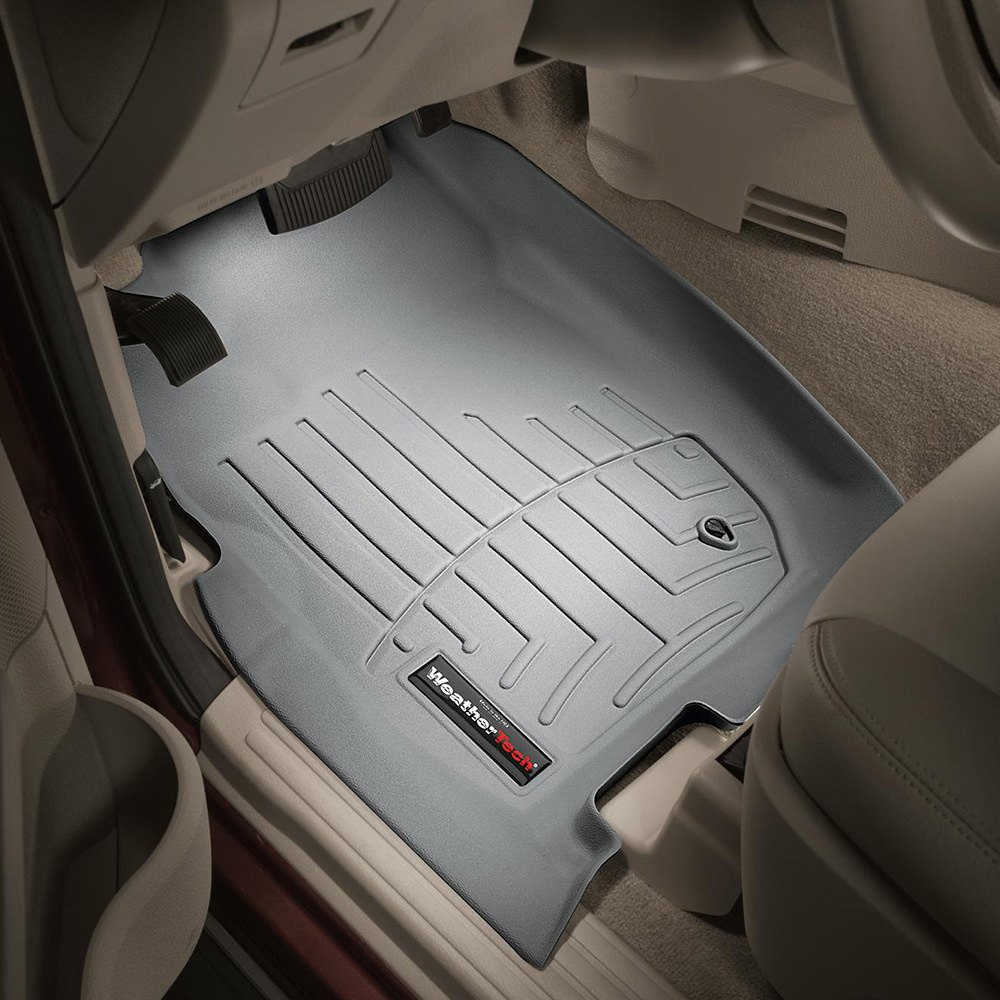 Weathertech 460431 FloorLiner Molded Floor Liners Grey First Row