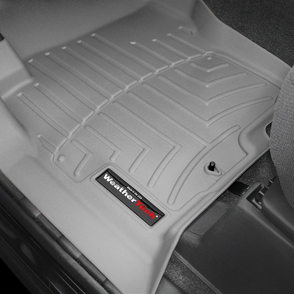 Weathertech 460471 FloorLiner Molded Floor Liners Grey First Row