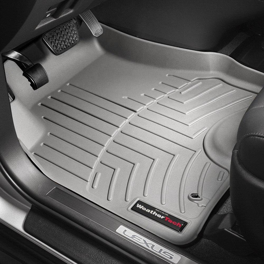 Weathertech 460511 FloorLiner Molded Floor Liners Grey First Row