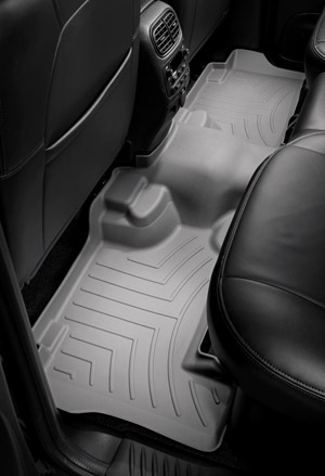 Weathertech 460623 FloorLiner Molded Floor Liners Grey Second Row