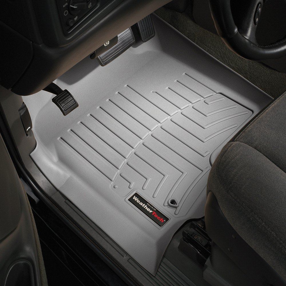 Weathertech 460221 FloorLiner Molded Floor Liners Grey Front