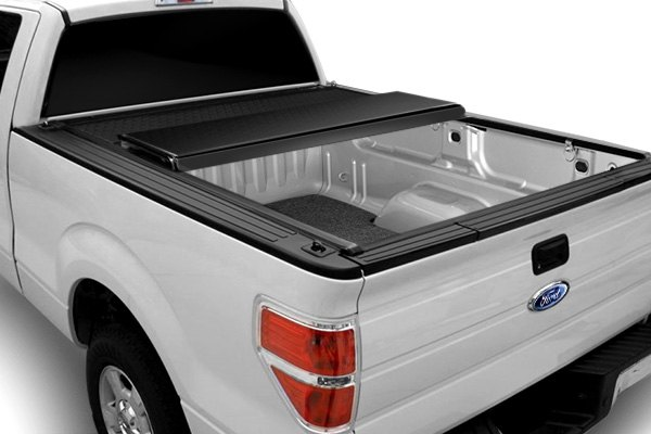 BAK 226410T BAKFlip G2 Hard Folding Tonneau Cover Toyota Tundra 6'7" 07-21 with Deck Rail System & without Trail Special Edition Storage Boxes