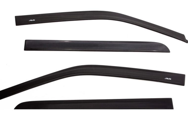 AVS 94818 In-Channel Low Profile Dark Smoke Ventvisor Rain Deflectors Ram 1500 19-21