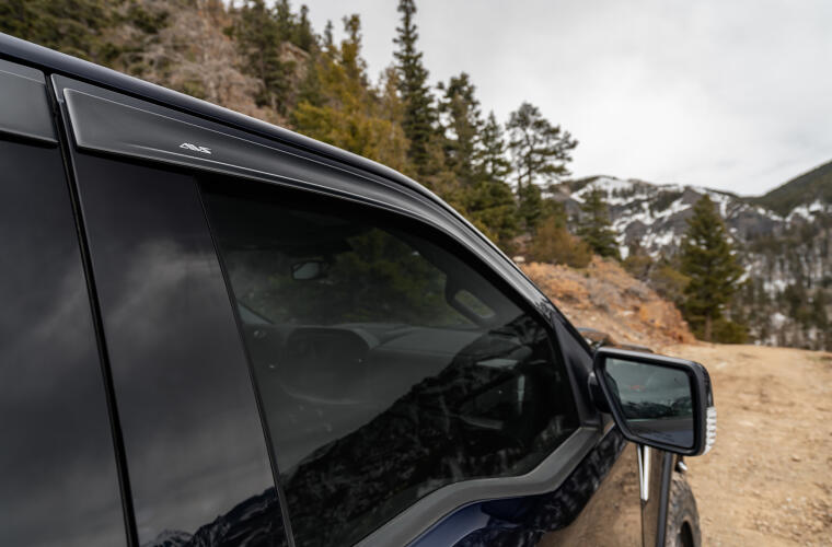 AVS 894111 Dark Smoke Ventvisor Outside Mount Rain Deflectors Toyota Tundra 22