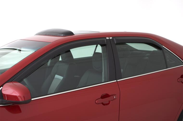 AVS 94767 Dark Smoke Ventvisor Outside Mount Rain Deflectors Volkswagen Jetta 19-22