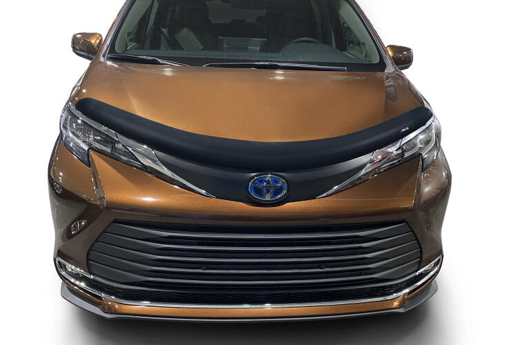 AVS 24921 Bugflector II Dark Smoke Hood Shield Toyota Sienna 21-22