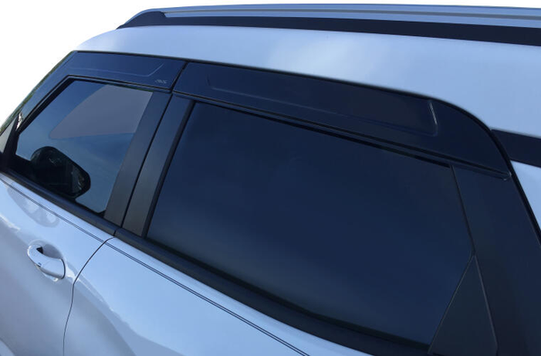 AVS 894099 Tape-On Ventvisor Chrome Rain Deflectors Chevrolet Trailblazer 21-22