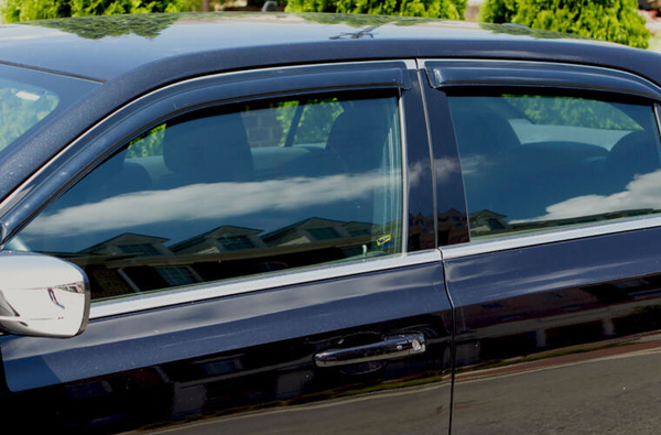 AVS 94703 Dark Smoke Ventvisor Outside Mount Rain Deflectors Honda Civic 22