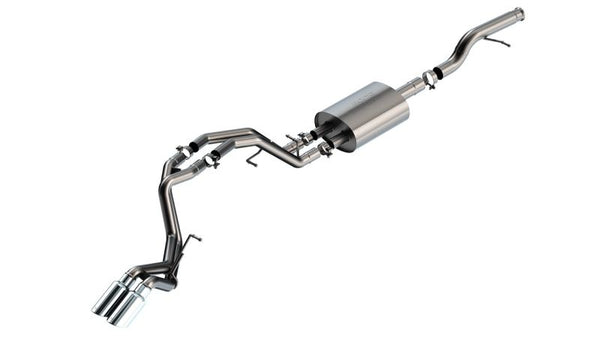 Borla 21-22 Chevrolet Tahoe 5.3L V8 2/4WD Touring Cat-Back Exhaust (Stainless)