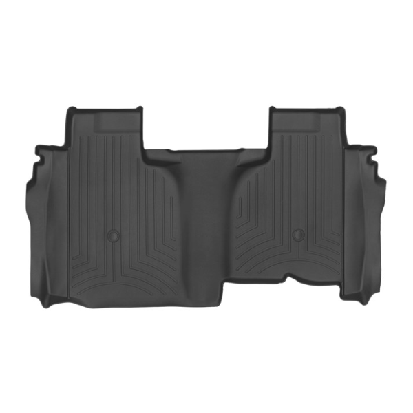 Weathertech 4414367 FloorLiner Molded Floor Liners Black Second Row Chevy Silverado / Sierra 1500 19-22