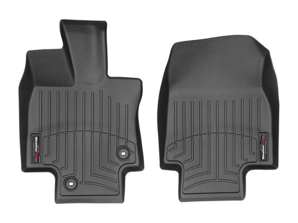 Weathertech 4416091 FloorLiner Molded Floor Liners Black First Row Toyota Highlander 20-22