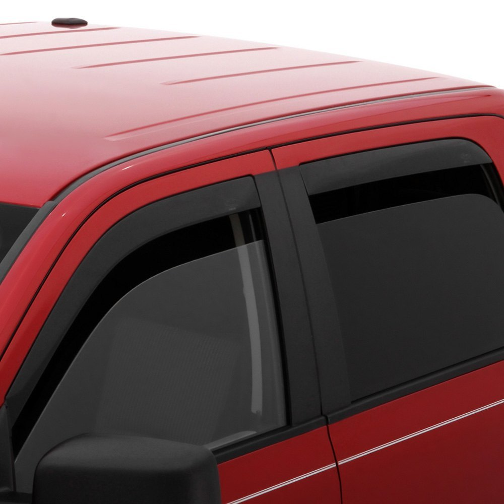 AVS 894061 Tape-On Low Profile Ventvisor Rain Deflectors Ford F-150 15-22