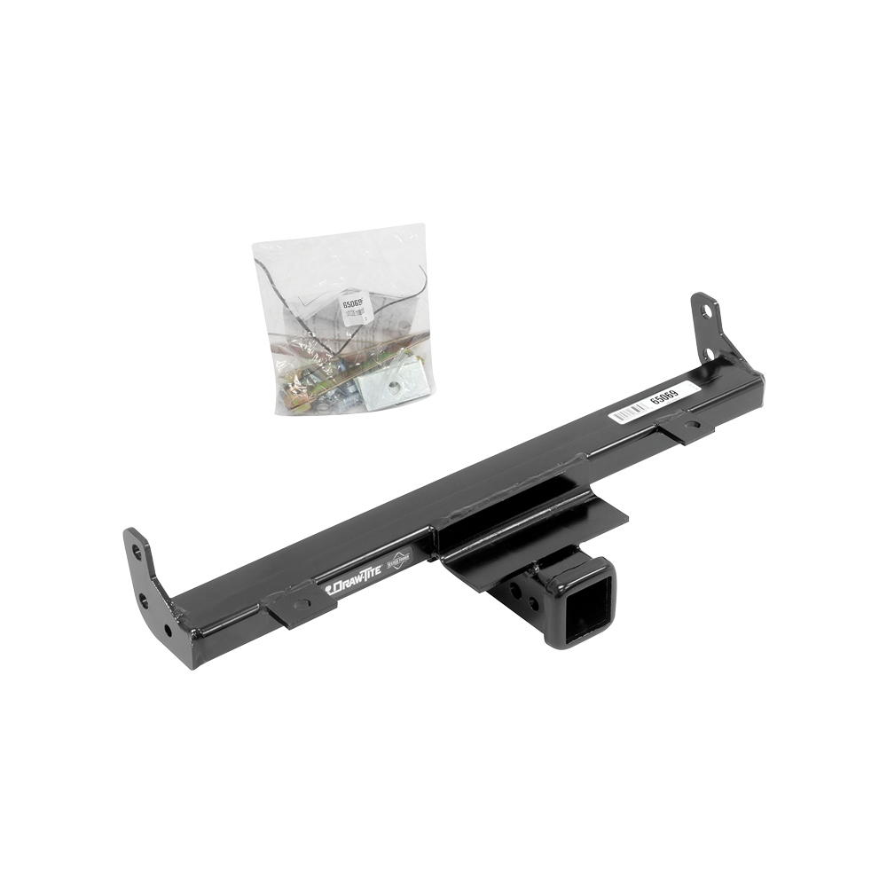 Draw Tite 65069 Front Hitch Trailer Hitches Front Hitch 2" (9000 lbs GTW/500 lbs TW) Jeep Wrangler 2007-2018