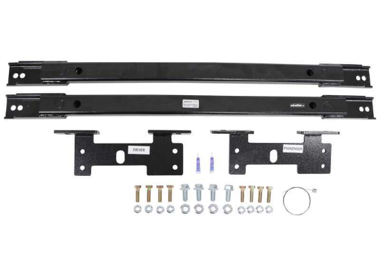 Demco 8551011 - Underbed Rail and Installation Kit for Demco Hijacker UMS 5th Wheel and Gooseneck Trailer Hitches Chevy Silverado/Sierra 1500 5'6" & 6'6" 2019