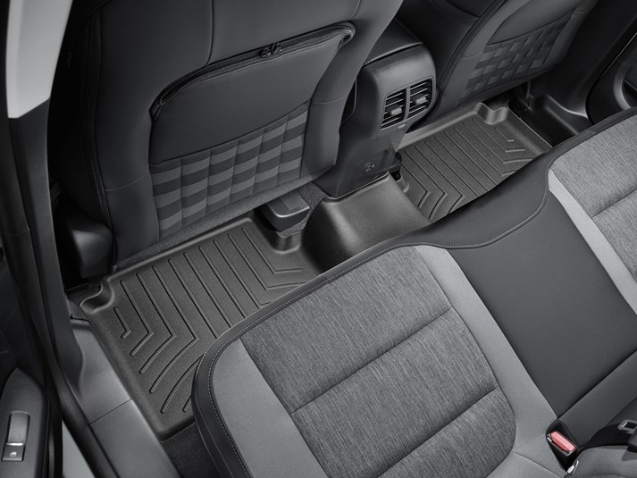Weathertech 4416422 FloorLiner Molded Floor Liners Black Second Row Ford Bronco Sport 21-22