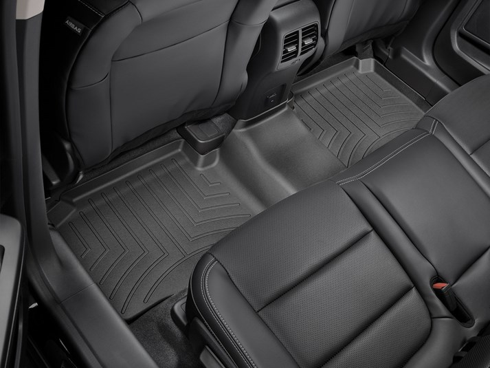 Weathertech 4415872 FloorLiner Molded Floor Liners Black Second Row