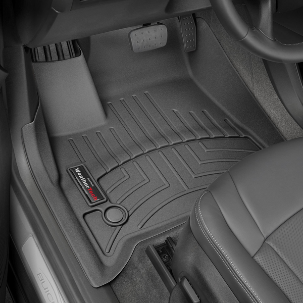 Weathertech 4412691 FloorLiner Molded Floor Liners Black Front Buick Enclave 18-23