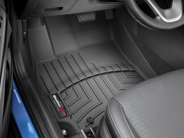 Weathertech 4414131 FloorLiner Molded Floor Liners Black First Row Hyundai Kona 18-23