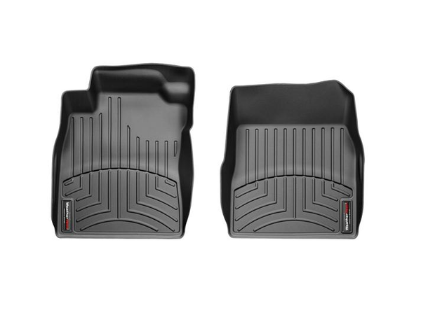 Weathertech 441681 FloorLiner Molded Floor Liners Black First Row Nissan Versa 07-12