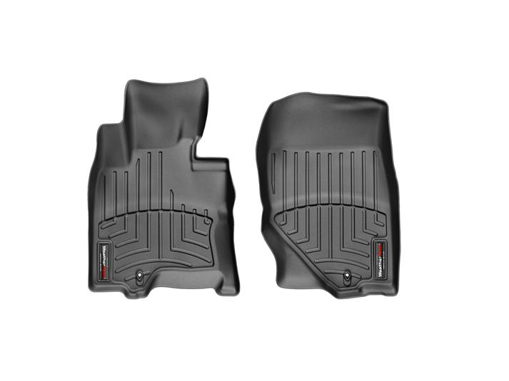 Weathertech 441721 FloorLiner Molded Floor Liners Black First Row Infiniti FX35 09-12 / FX37 13 / FX50 09-13 / QX70 14-17