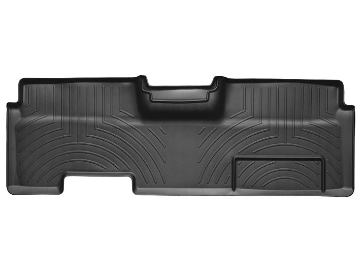 Weathertech 441792 FloorLiner Molded Floor Liners Black Second Row Ford F-150 09-14