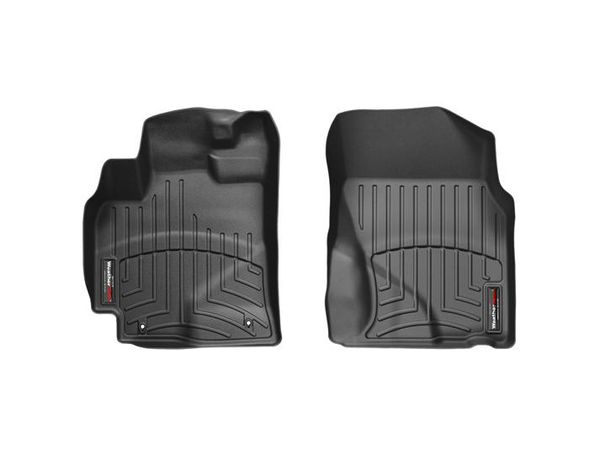 Weathertech 441871 FloorLiner Molded Floor Liners Black First Row Toyota Matrix 09-13 / Pontiac Vibe 09-10