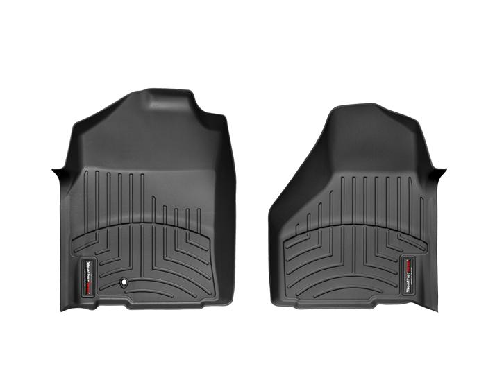 Weathertech 442381 FloorLiner Molded Floor Liners Black First Row Dodge Ram 1500 09-12 / Ram 1500/2500/3500 11-12