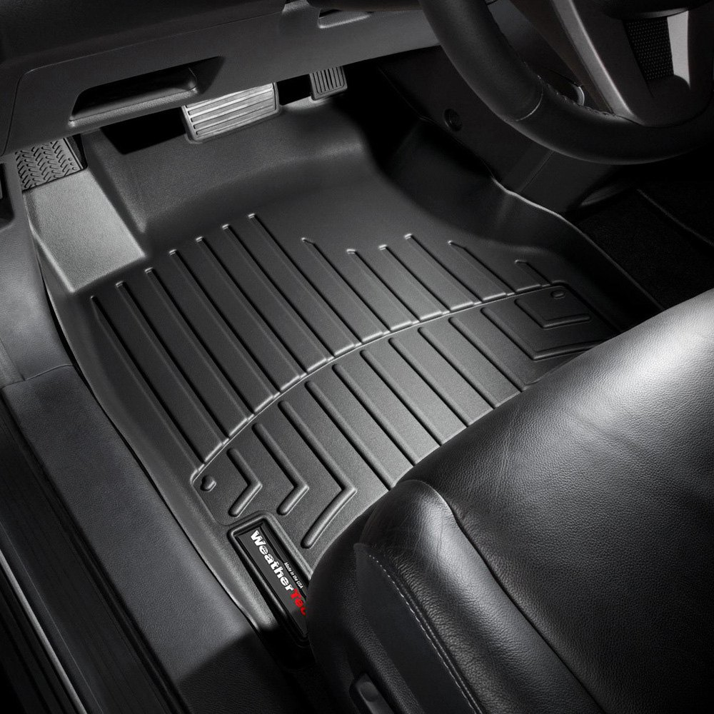 Weathertech 443161 FloorLiner Molded Floor Liners Black First Row