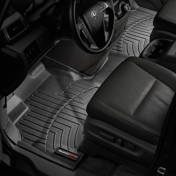 Weathertech 443471 FloorLiner Molded Floor Liners Black First Row