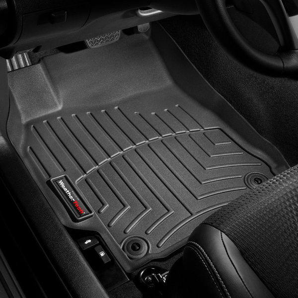 Weathertech 444001 FloorLiner Molded Floor Liners Black First Row