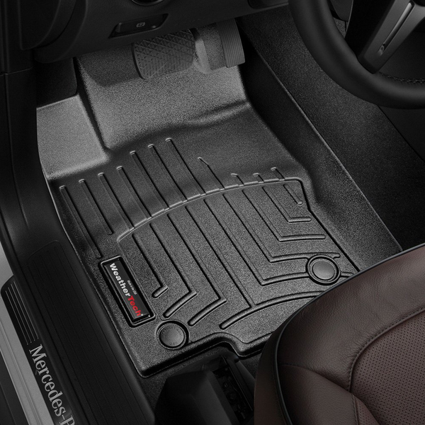 Weathertech 444011 FloorLiner Molded Floor Liners Black First Row