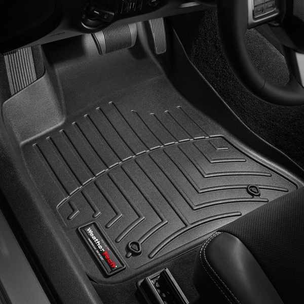 Weathertech 442951 FloorLiner Molded Floor Liners Black First Row