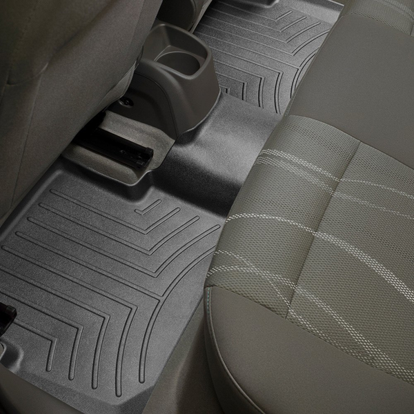 Weathertech 444422 FloorLiner Molded Floor Liners Black Second Row