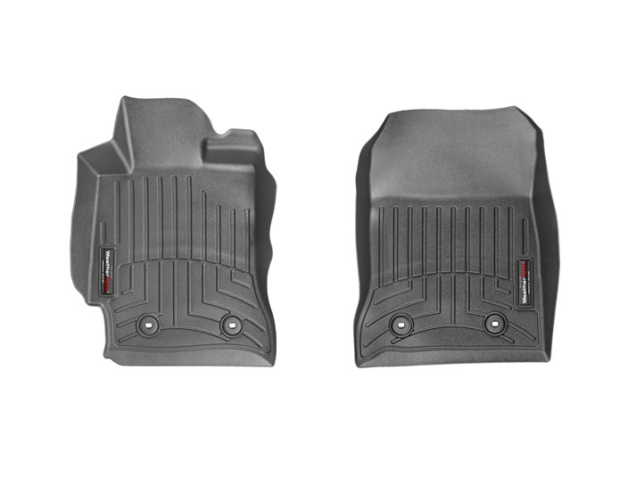 Weathertech 444821 FloorLiner Molded Floor Liners Black First Row