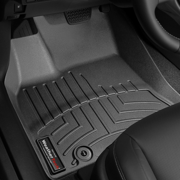 Weathertech 444841 FloorLiner Molded Floor Liners Black First Row