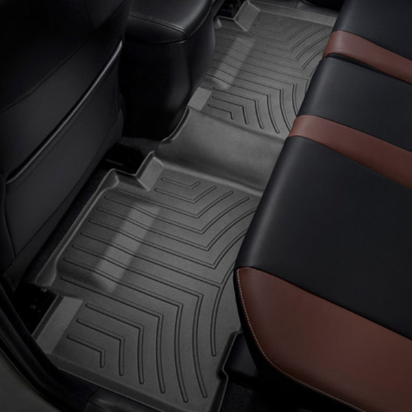 Weathertech 445102 FloorLiner Molded Floor Liners Black Second Row