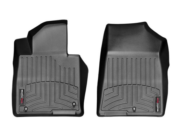 Weathertech 446661 FloorLiner Molded Floor Liners Black First Row