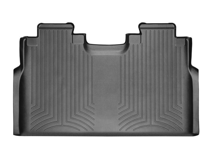 Weathertech 446972 FloorLiner Molded Floor Liners Black Rear Ford F-150 Ext.Cab, Crew Cab (Carpet Floor, No Under Seat Storage) 15-23