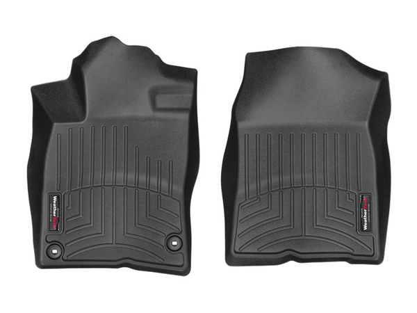 Weathertech 449431 FloorLiner Molded Floor Liners Black First Row Honda Civic 16-20