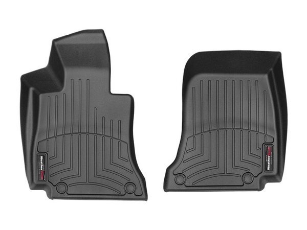 Weathertech 449731 FloorLiner Molded Floor Liners Black First Row Mercedes-Benz E-Class (Sedan, Wagon) 17-22