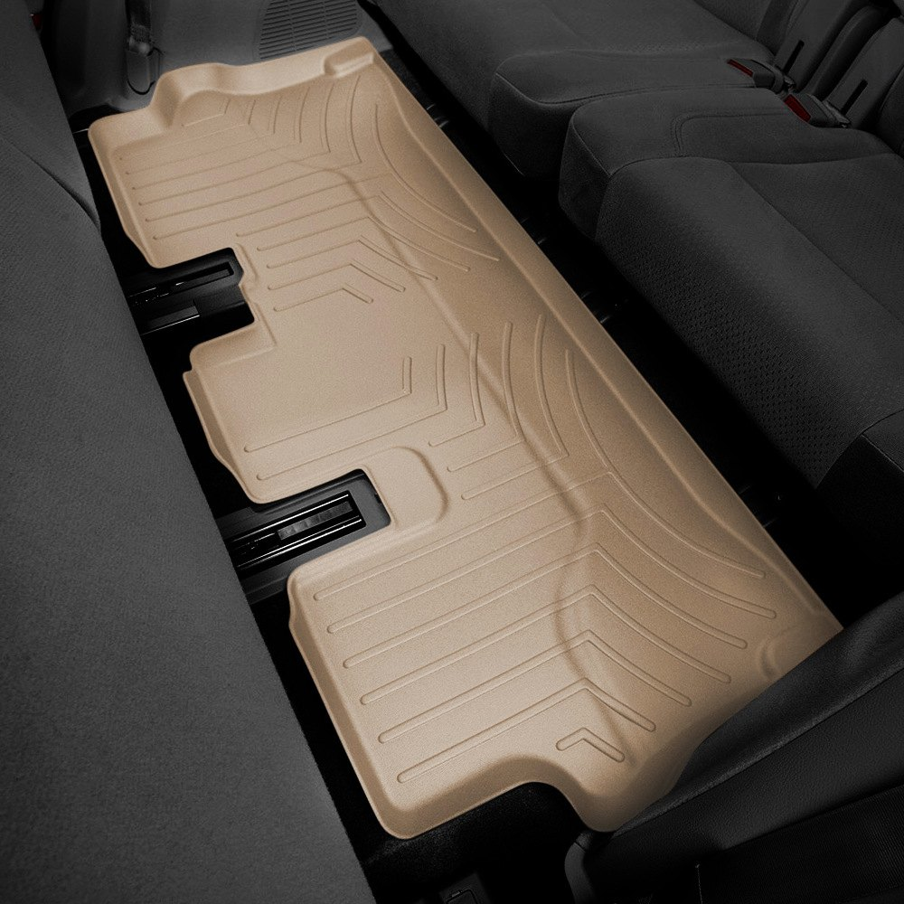 Weathertech 458863 FloorLiner Molded Floor Liners Tan Third Row Lexus RX450hL 18-22