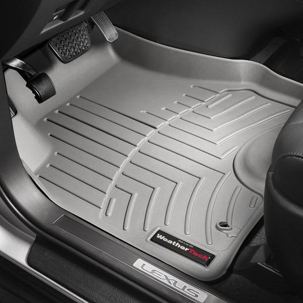 Weathertech 4611161 FloorLiner Molded Floor Liners Grey First Row