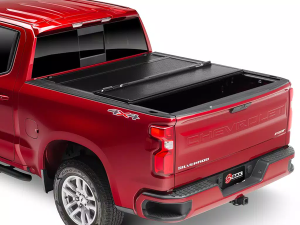 BAK 772121 BAKFlip F1 Hard Folding Tonneau Cover Chevy Silverado / GMC Sierra Extended Cab 6'6" 14-19